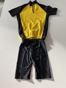 Children’s Tour de France yellow jersey cycling Age 5-6 Fancy Dress WorldBookDay