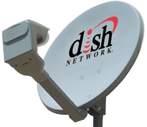 20" Dish Network Satellite Dish 500 & Twin DP PRO DPP LNB +Switch Bell TV Telus