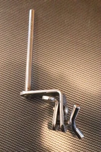 Rogers Bass Drum Hoop Cowbell Holder Vintage 1960's - Picture 1 of 5