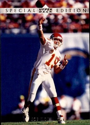 1995 Upper Deck Special Edition Chiefs Joe Montana Football Card #SE14 - Image 1 of 2
