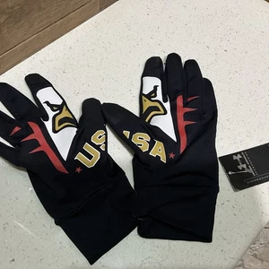 Under Armour - Eagle TEAM EE. UU. - Guantes forradores de mensajes de texto emitidos por los Juegos Olímpicos Nuevos con Etiquetas Grandes - Imagen 1 de 4