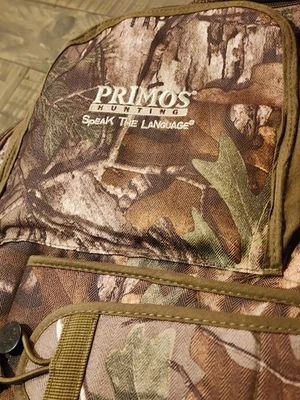 Primos Speak The Language Turkey Vest Realtree APG Camo Seat Pad Game Pouch M/L - Image 1 of 4