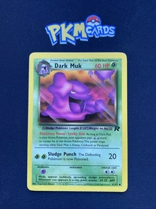 Pokémon TCG Dark Muk Team Rocket 41/82 Regular LP. - Picture 1 of 3