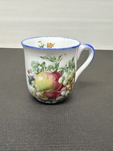 E1 Lazeyras Limoges Frankreich Becher Jaspis Hauptfrucht weiß Becher Ga0 - Bild 1 von 9