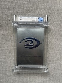Halo 2 Limited Edition Steelbook DNSB Microsoft Xbox NS Graded WATA 9.8