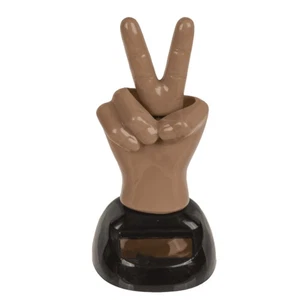 Peace Zeichen Solar Wackelfigur - Bild 1 von 3