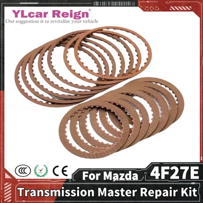 Kit de disco de fricción de placa de embrague de transmisión automática 4F27E FN4A-EL FN4AEL para Mazda Foto 1 de 4