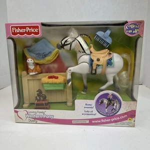 New Fisher Price Loving Family Dollhouse Horse Stable Western Pony "Dusty" *NIB* - Picture 1 of 10