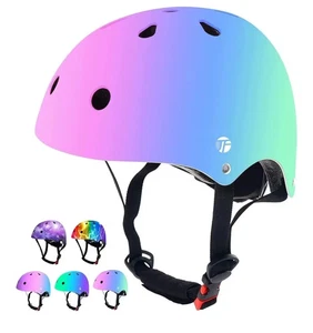 Adjustable Girls Boys hat or Age 8-14 Bike Scooter Skateboard Skating/Ice - Picture 1 of 7