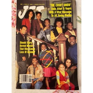 VTG JET Magazine May 4 1992 Cosby show ends cover photo of cast EUC - Picture 1 of 11