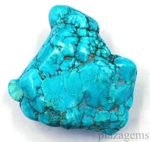 EGL-zertifizierter natürlicher Türkis 2422 kt himmelblau grober ungeschliffener loser Edelstein 5NSN - Bild 1 von 8