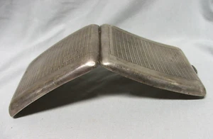 Sterling Cigarette Case J.H.W John Henry Wynn Birmingham 1924 hallmarks 100 gram - Picture 1 of 9