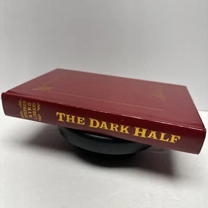 The Dark Half Stephen King Library Edition “Red Leather” Bound Hardcover 1989 - Picture 1 of 8