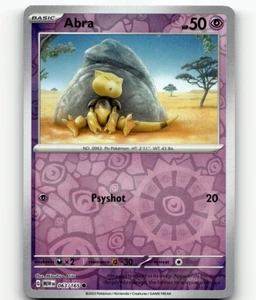 Reverse Holo - Pokemon Abra 063/165 Scarlet & Violet - 151 - Imagen 1 de 1