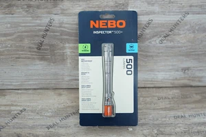 NEBO Inspector 500 Lumen Rechargeable Waterproof Pen Flashlight Gray - Picture 1 of 2
