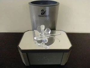 Rare Retired Swarovski Crystal Four Leaf Clover - Signed by the Designer 212101 - Picture 1 of 5