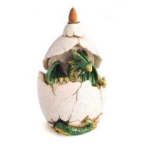 Hatching Dragon Backflow Incense Burner with LED Light - Picture 1 of 1