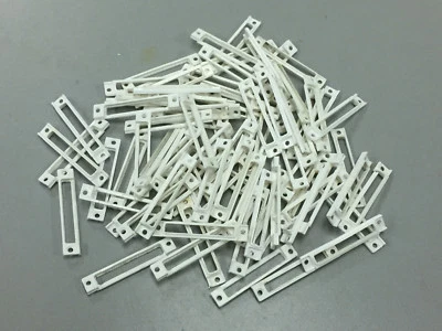 New Thin White Plastic Dock Port Bracket Frame Bottom Bezel iPod Video Classic — 第 1/3 张图片