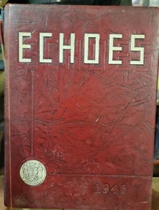Jahrbuch HAMBURG HIGH SCHOOL 1946, ECHOES, HAMBURG, NEW YORK - Bild 1 von 2