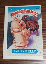 Matte 43a Smelly Kelly Rare TESSIE GPK 1985 Topps Garbage Pail Kids Series 2 OS2