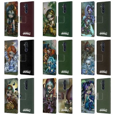 OFFICIAL STRANGELING DRAGON LEATHER BOOK WALLET CASE FOR MICROSOFT NOKIA PHONES - Image 1 of 4