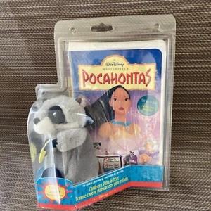 Disney VHS Pocahontas Meeko Gift Set Sealed Masterpiece Purple Label - Imagen 1 de 4