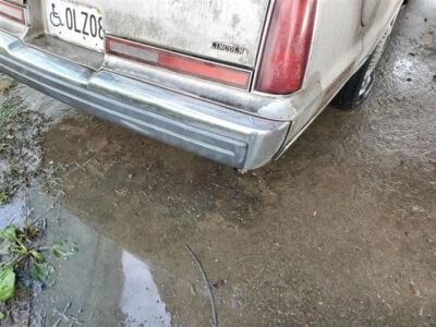 Rear Bumper Chrome OEM 1984 1985 1986 1987 1988 1989  Lincoln Mark VII - Image 1 of 4