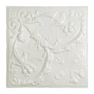 Great Lakes Tin - 2ft x 2ft Saginaw Tin Ceiling Tile (Case of 5) - Picture 1 of 29