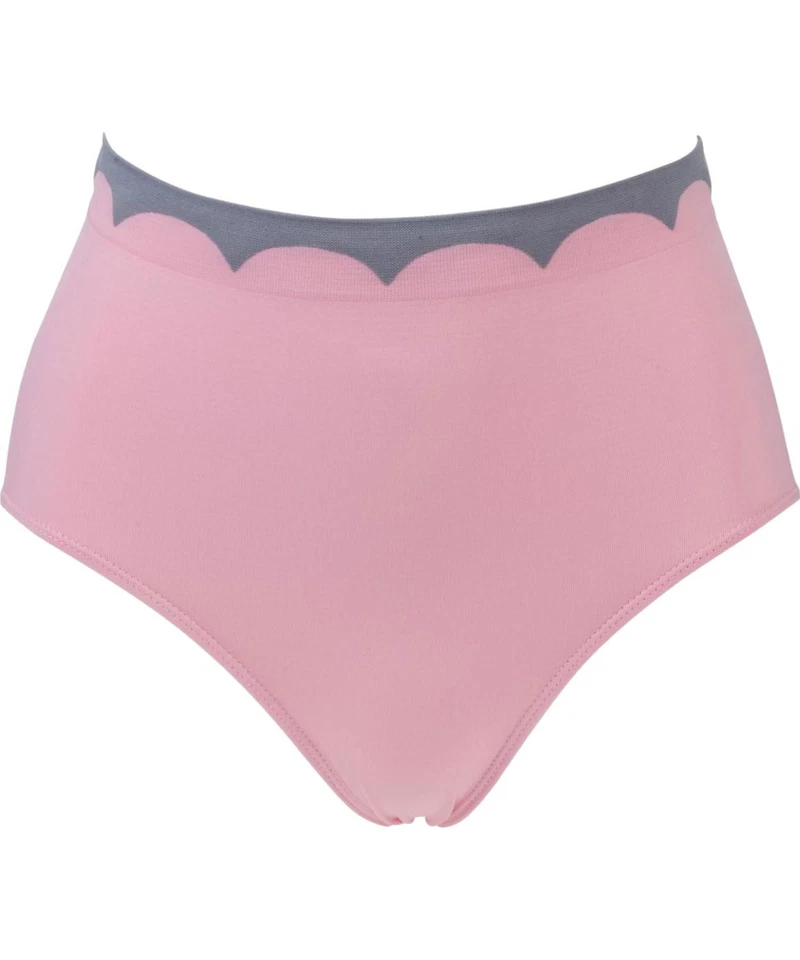 Rhonda Shear бесшовный гребешок отделка Ahh бриф розовый - Изображение 1 из 1