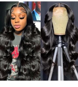 13x6 Body Wave Lace Front Wig, Human Hair, Glueless, Pre-Plucked - Picture 1 of 7
