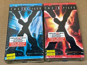 The X-Files Fallen Angel/Eve + Conduit/Ice *NEW FACTORY SEALED* w/ RARE CARDS! - Picture 1 of 3