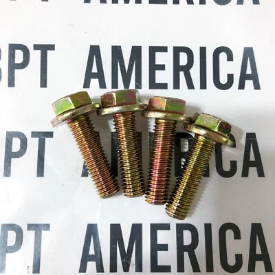 4x 10.9 Hardened 1997 2003 Ford F150 Front Sway Bar Bushing Bracket Bolt Kit - Image 1 of 4