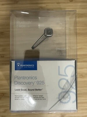 NEW Plantronics Discovery 925 Bluetooth Look Good Sound Better Earpiece NIB - Image 1 of 3