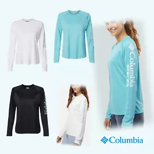 Always Cool Feel! Womens Columbia PFG Tidal Tee Long Sleeve Shirt NWT - Picture 1 of 19
