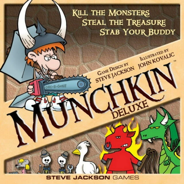 Steve Jackson Games Munchkin Deluxe Card Game