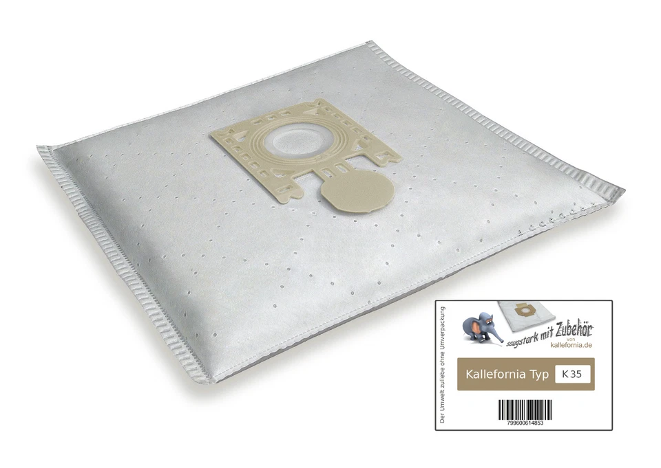 10 Staubsaugerbeutel für Privileg extra clean 2000W 117.488-7 - MADE IN GERMANY - Bild 1 von 1