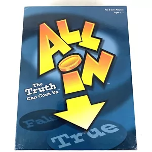 ALL IN The Truth Can Cost Ya 100% Complete Board Game #10100 - Picture 1 of 4