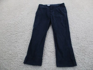 SKU Save Kahaki United Pants Mens 32 Blue Home Work Preppy Chino Casual USA Made - Picture 1 of 11