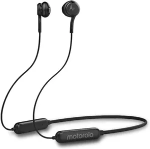 Motorola Ververap 105 Bezprzewodowe słuchawki douszne z pałąkiem na szyję - Odnowione - Dobre - Zdjęcie 1 z 9