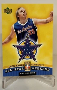 CHRIS KAMAN 2004 CUBIERTA SUPERIOR ALL STAR FIN DE SEMANA AUTÉNTICOS JERSEY CLIPPERS - Imagen 1 de 1