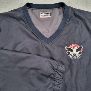 Waterloo Blackhawks Para Hombres XXL Negro Grand Slam Cortavientos Mangas Extraíbles - Imagen 1 de 10