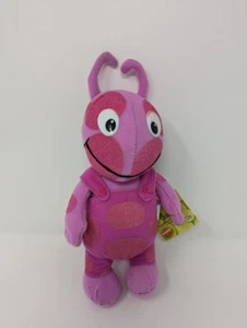 NWT 2006 Nickelodeon Backyardigans Uniqua Stuffed Animal Plush Pink Toy 12in - Picture 1 of 9