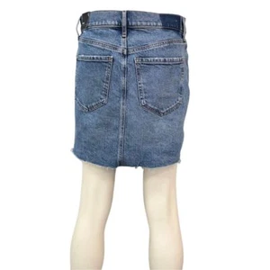 Express Womens High Rise Denim Mini Skirt, Size 6 - Picture 1 of 2
