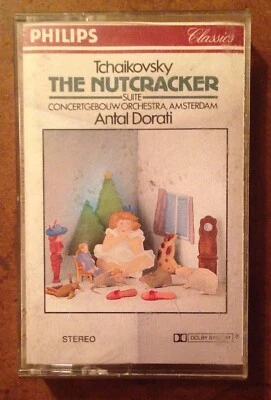 Tchaikovsky The Nutcracker Cassette Tape Antal Dorati  - Image 1 of 2
