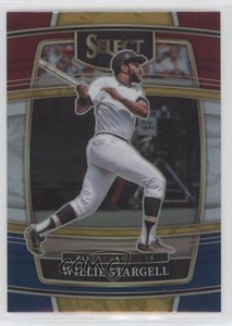 2022 Panini Select Concourse Tri-Color Prizm Willie Stargell #76 HOF