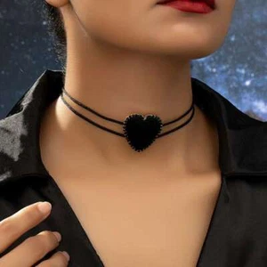 1 Pezzo San Valentino Veet Cuore Collana Gioielli per Donna Donna Donna Fas - Foto 1 di 4