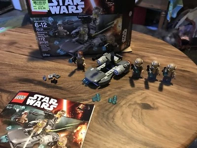 Lego Star Wars Resistance Trooper Battle Pack 75131 COMPLETE min figs Disney - Image 1 of 4