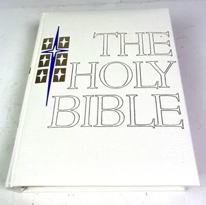 THE HOLY BIBLE - 1965 King James Version Peace Of Mind Edition -Family Hardcover - Picture 1 of 12