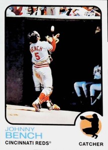 2010 Topps The Cards Your Mom Threw Out Original Back Johnny Bench #380 HOF
