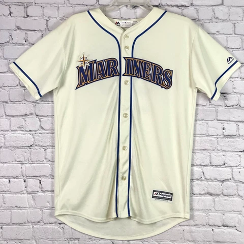Robinson Cano Seattle Mariners MLB Majestic CoolBase Jersey KIDS YOUTH XL 18/20 Cover
